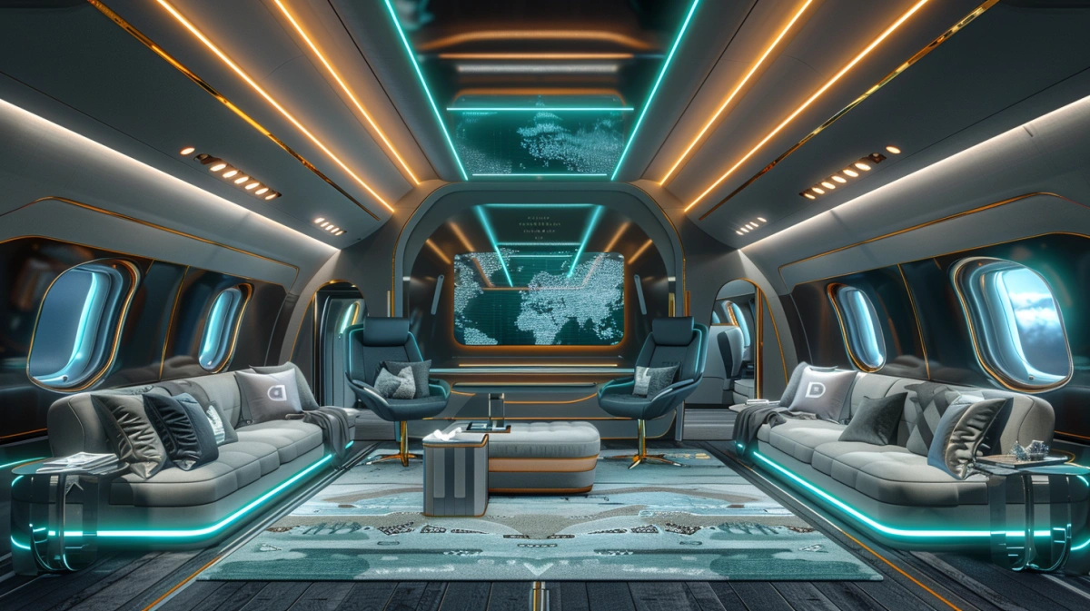 VIP aircraft engineering delivery environment representing structured integration into a completion center program