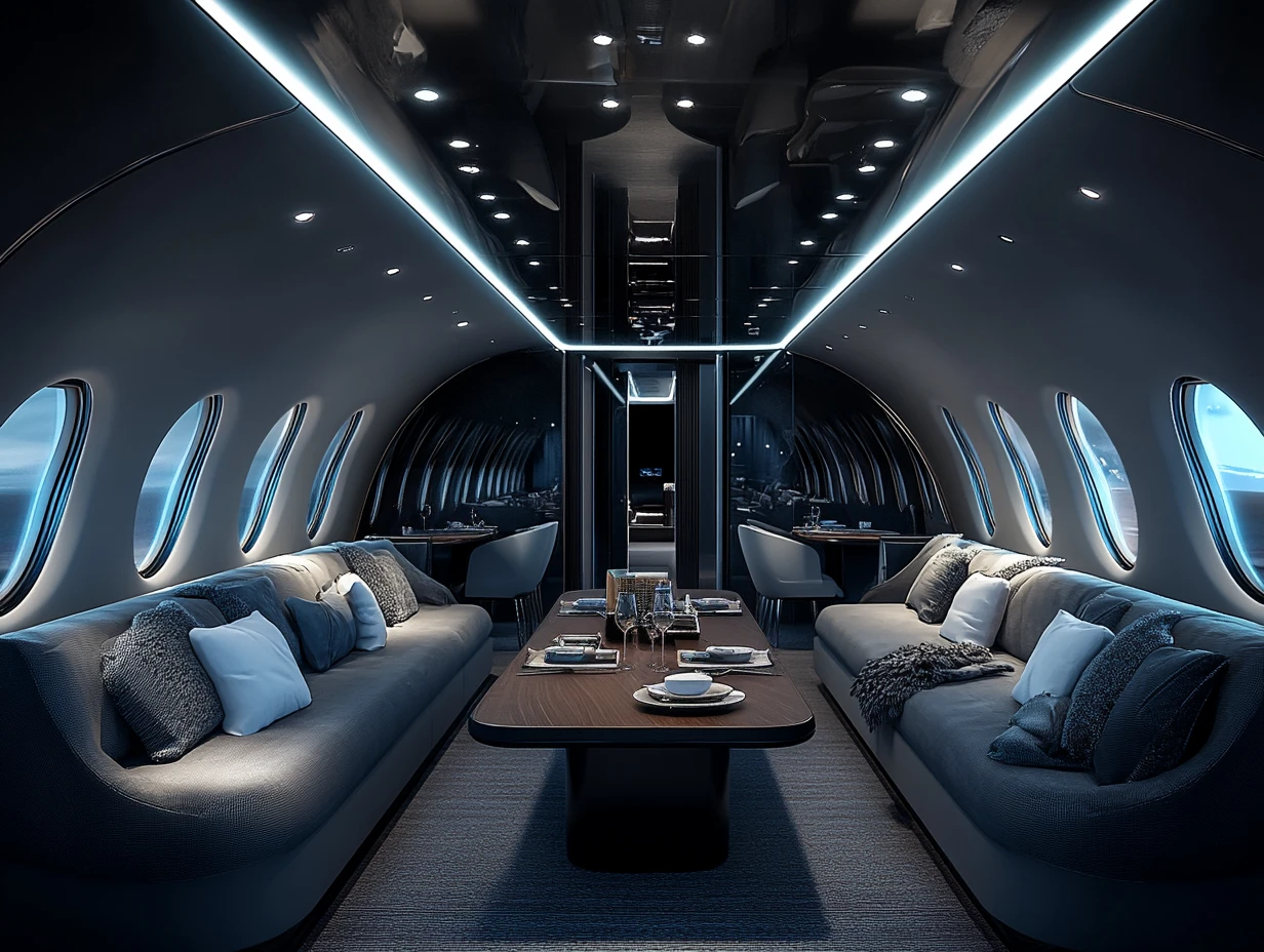VIP and Head-of-State aircraft cabin interior for final news page call to action