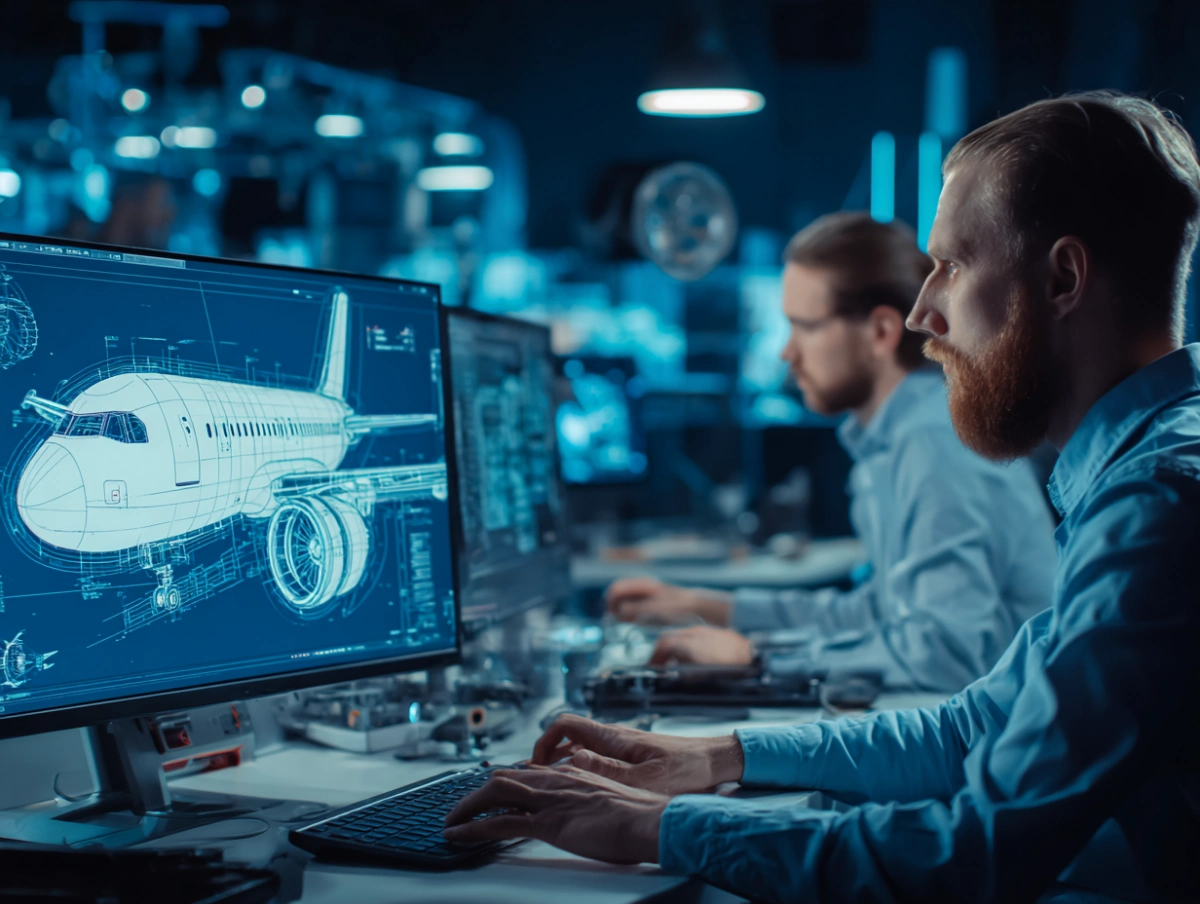 VIP aircraft cabin engineering scene representing a defined fixed-price work-package